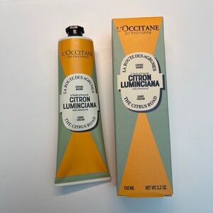 NEW IN BOX L'Occitane Limited Edition Citron Luminciana Hand Cream 150ml